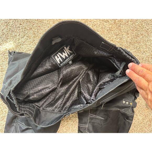 HWK Motorsports Apparel; Motorcycle Riding Pants, size 30 inseam - Picture 12 of 16